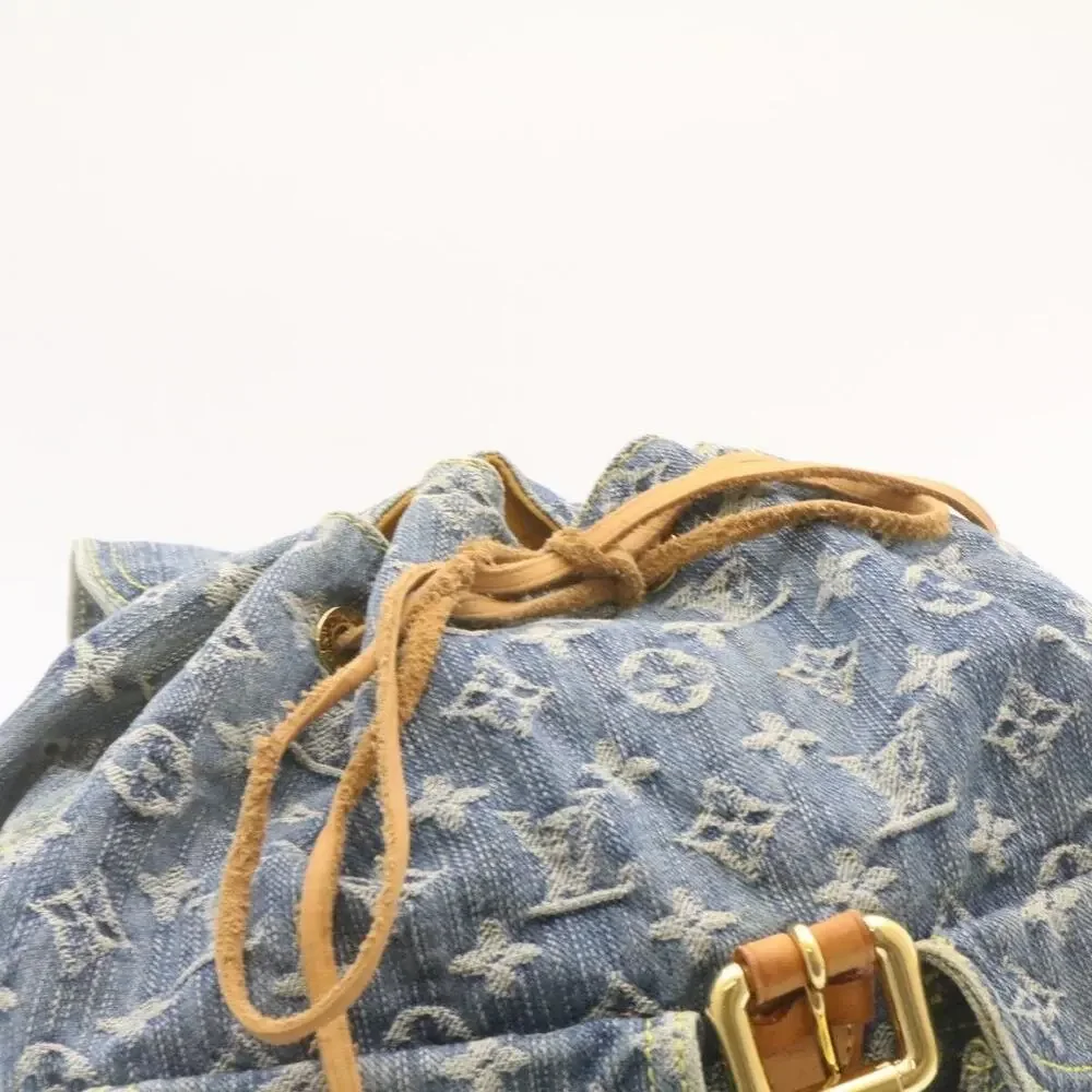 Louis Vuitton Monogram Denim Sac A Dos GM Backpack Blue